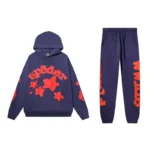 Sp5der Beluga Hoodie 'Navy-Blue' - Image 6