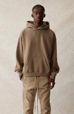 Fear of God Essentials Hoodie 'Wood' - Image 4