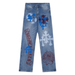 Chrome Hearts Levi’s Stencil Cross Patch Jeans