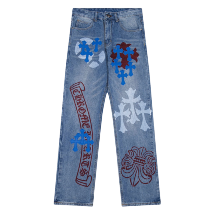Chrome Hearts Levi’s Stencil Cross Patch Jeans
