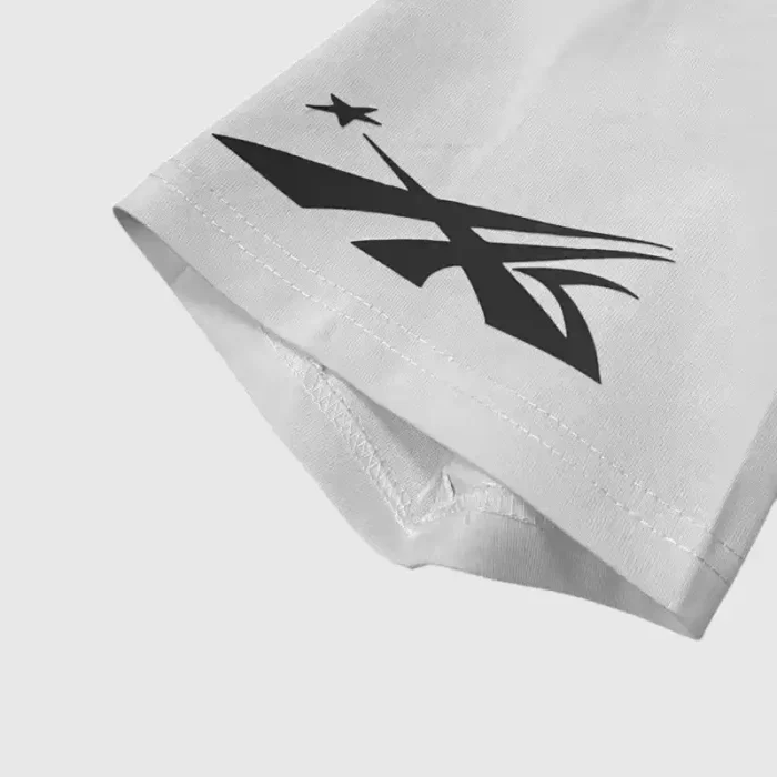 Hellstar Glitter P2P T- Shirt White - Image 6