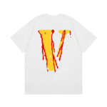 Vlone Smiley Face Blood Drip T- Shirt - Image 5