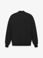 Fear of God Essentials Crewneck Sweatshirt 'Jet Black' - Image 6