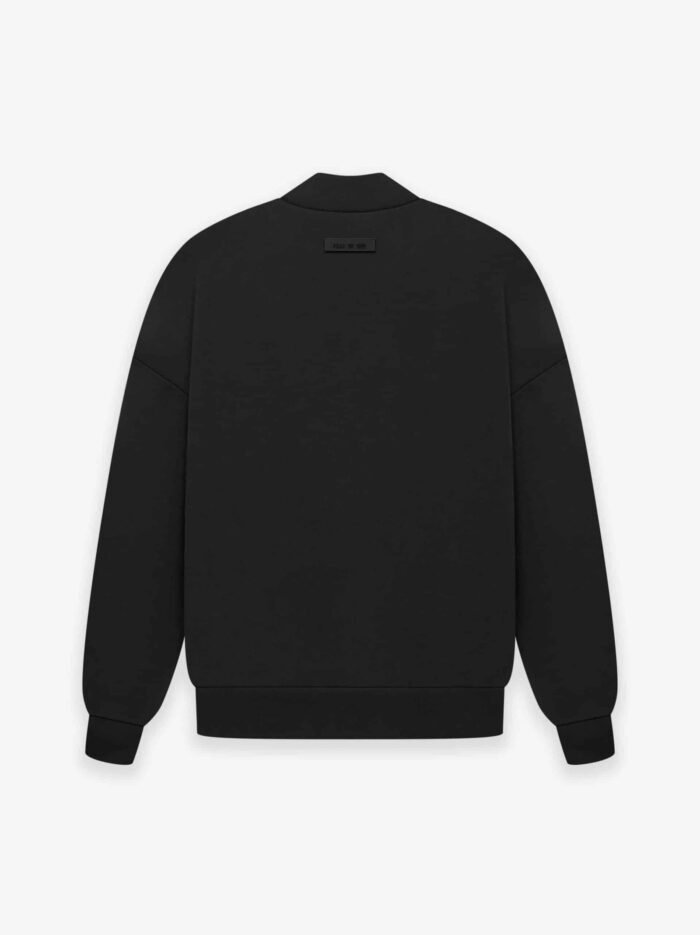 Fear of God Essentials Crewneck Sweatshirt 'Jet Black' - Image 6