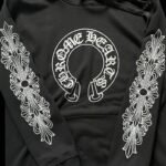 Chrome Hearts Matty Boy Chomper Horseshoe Hoodie - Image 4