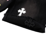Chrome Hearts leather Multicolour Cross Patch Shorts - Image 5