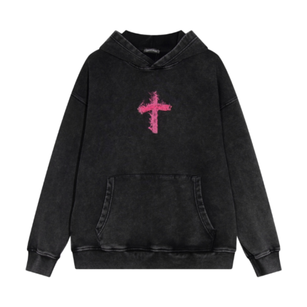 Chrome Hearts Black/Pink Hoodie