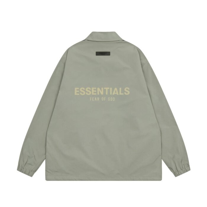 Fear of God Essentials Coach Jacket 'Pistachio' - Image 1