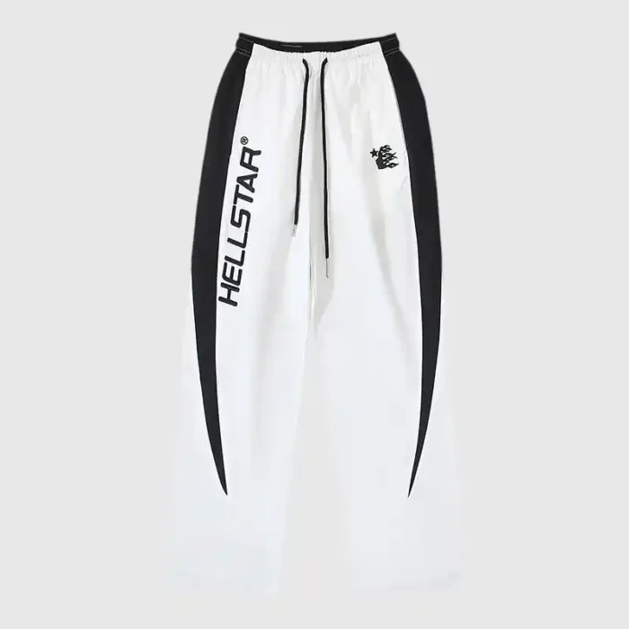 Hellstar Thriller White Track Pants - Image 1