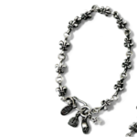 Chrome Hearts Cross Scout Flower Bracelet - Image 3