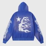 Hellstar Studios Records Yoga Tracksuit Blue - Image 6