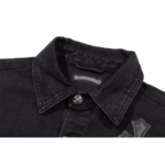 Chrome Hearts work dog Black Cross Patch jacket - Image 3