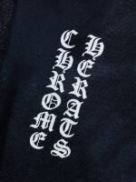 Chrome Hearts Blue Tie Dye Horseshoe Hoodie - Image 9