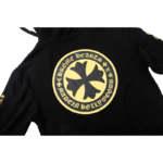Chrome Heart Hollywood Yellow Cross Hoodie - Image 6