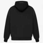Fear of God Essentials Hoodie 'Jet Black' - Image 2