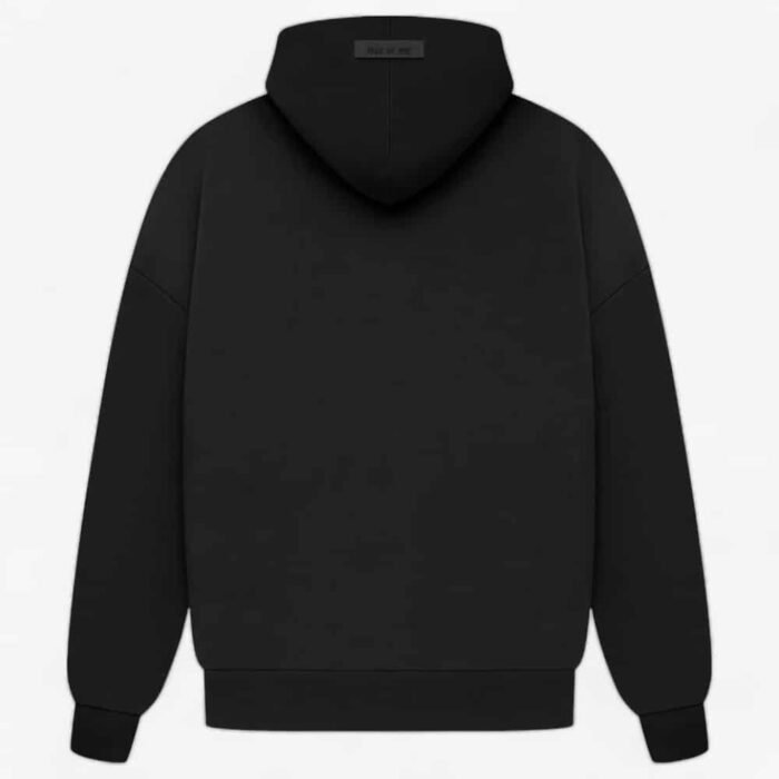 Fear of God Essentials Hoodie 'Jet Black' - Image 2