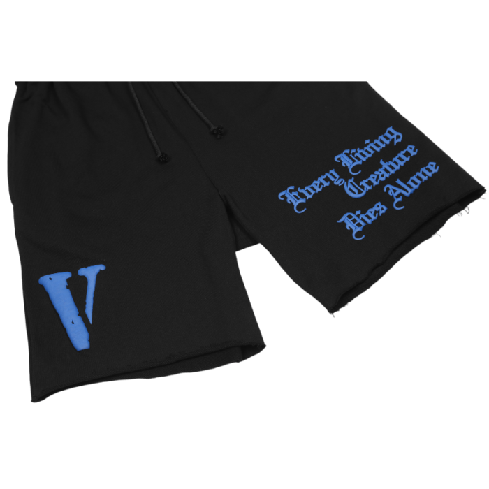 Vlone Every Creature Dies Alone Shorts - Image 12