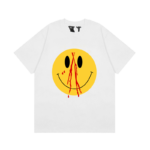 Vlone Smiley Face Blood Drip T- Shirt - Image 4