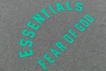 Fear of God Essentials Tee Dark Heather Oatmeal T-shirt - Image 2