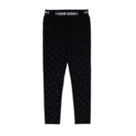 Chrome Heart Print Black Legging