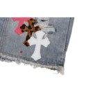 Chrome Hearts Denim Shorts - Image 4