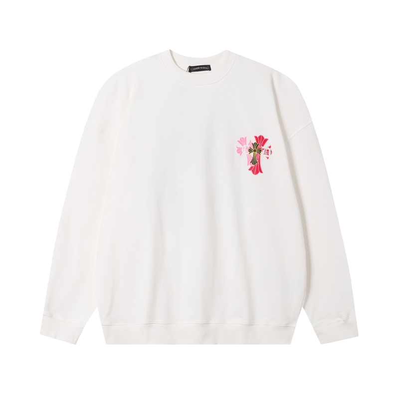 1cb38190-Photoroom.png Chrome Hearts Multicolor Logo Sweatshirt - Image 1