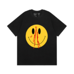 Vlone Smiley Face Blood Drip T- Shirt - Image 3