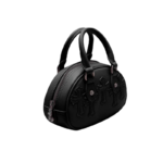 Chrome Hearts Leather Cross Patch Bowling Bag - Image 7
