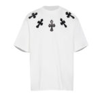Chrome Hearts Leather Patches T-shirt - Image 9