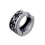 Chrome Hearts PLUS X Cross V Band Ring Earrings - Image 5