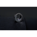 Chrome Hearts PLUS X Cross V Band Ring Earrings - Image 3