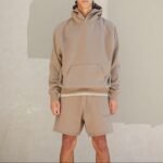 Fear of God Essentials Hoodie 'Dusty Beige' - Image 5