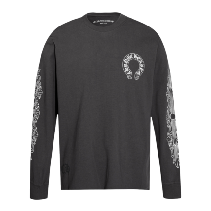 Chrome Hearts Horseshoe Long Sleeve Shirt