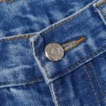 Chrome Hearts Denim Words Leather Patch Jeans - Image 6