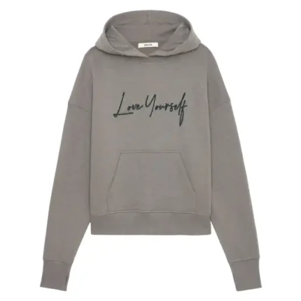 Love Yourself rhinestone hoodie