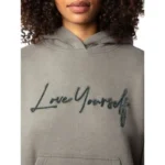 Love Yourself rhinestone hoodie - Image 4