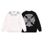 Chrome Hearts White Embellished Crewneck Sweatshirt - Image 11