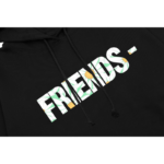 Vlone Friends Black Hoodie - Image 4