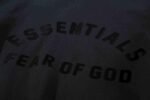 Fear of God Essentials Crewneck Sweatshirt 'Jet Black' - Image 8