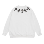 Chrome Hearts Leather Cross 7328 Sweatshirt - Image 11