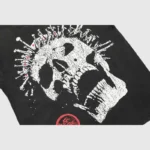 Hellstar Skull Washed T - Shirt Black - Image 4