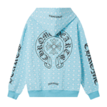 Chrome hearts Horseshoe Dark Pattern Logo Hoodie - Image 33