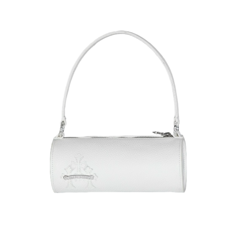 2b6a9271-Photoroom-1-Photoroom.png Chrome Hearts Mini JoJo Triple White Bag - Image 1