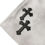 Chrome Hearts Leather Cross Patch Shorts - Image 3