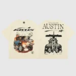 Hellstar x Post Malone Austin Tee 'Cream' - Image 11