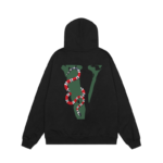 Vlone Fragment FRIENDS Hoodie - Green - Image 10
