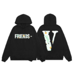 Vlone Friends Black Hoodie - Image 11