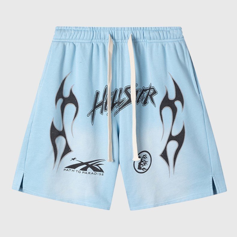 30cdb0d4-Photoroom-4.jpg Hellstar Studios Records Shorts Blue - Image 1