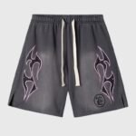 Hellstar Studios Records Shorts Jet Black