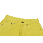 Chrome Hearts Paris Exclusive Levi’s Cross Patch Yellow Jeans - Image 3
